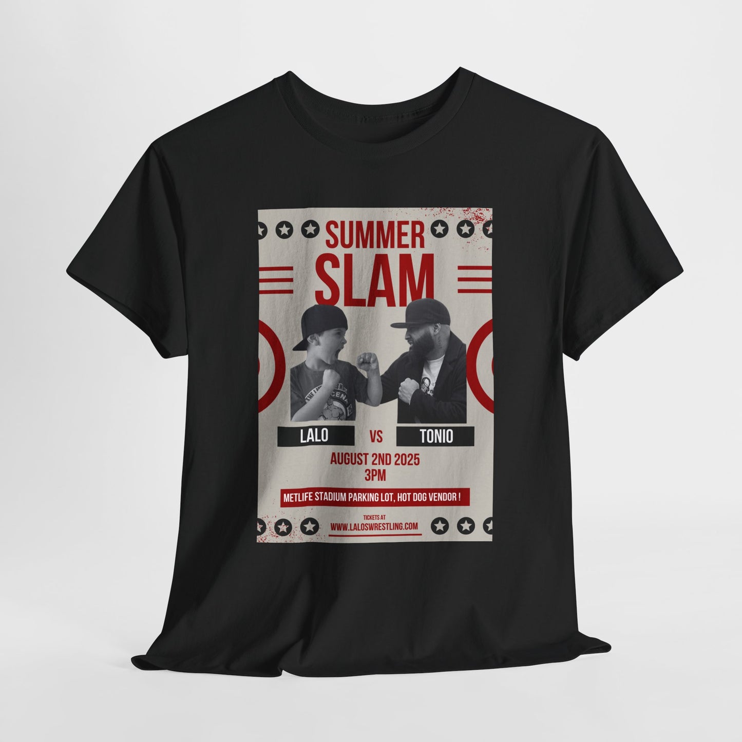 Lalo vs Tonio - Poster T-Shirt