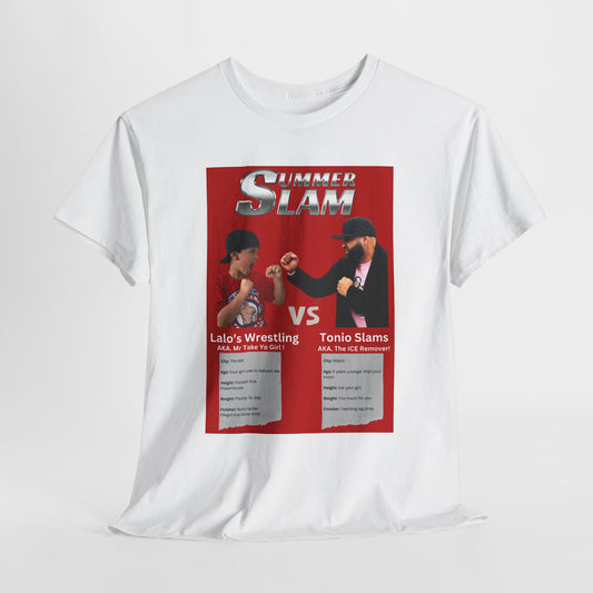 Lalo vs Tonio - Tale of the tape - T-Shirt