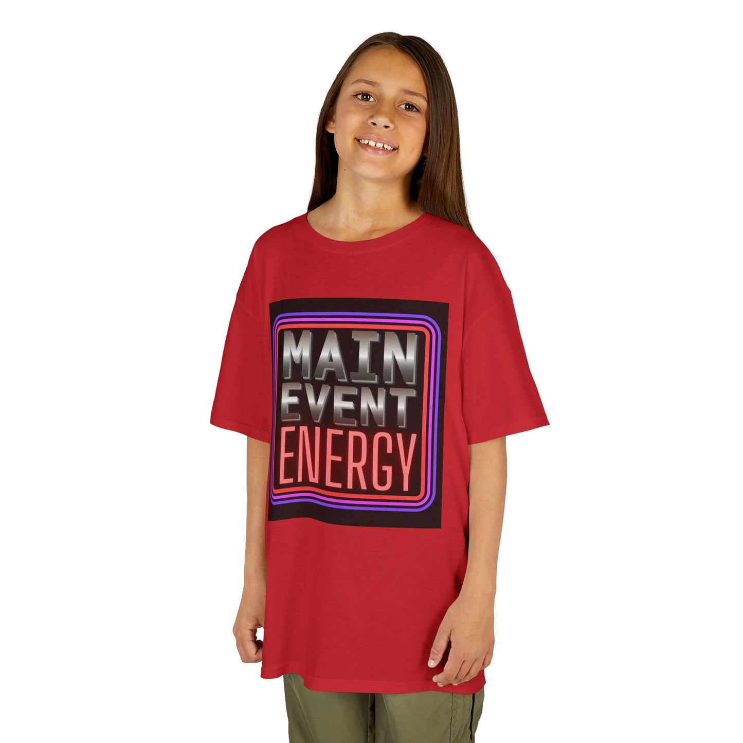 Main Event Energy - Kids Heavy Cotton™ Tee