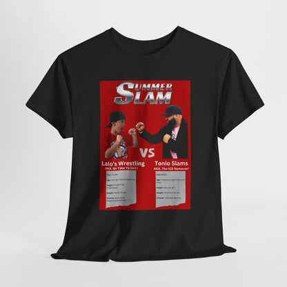 Lalo vs Tonio - Tale of the tape - T-Shirt